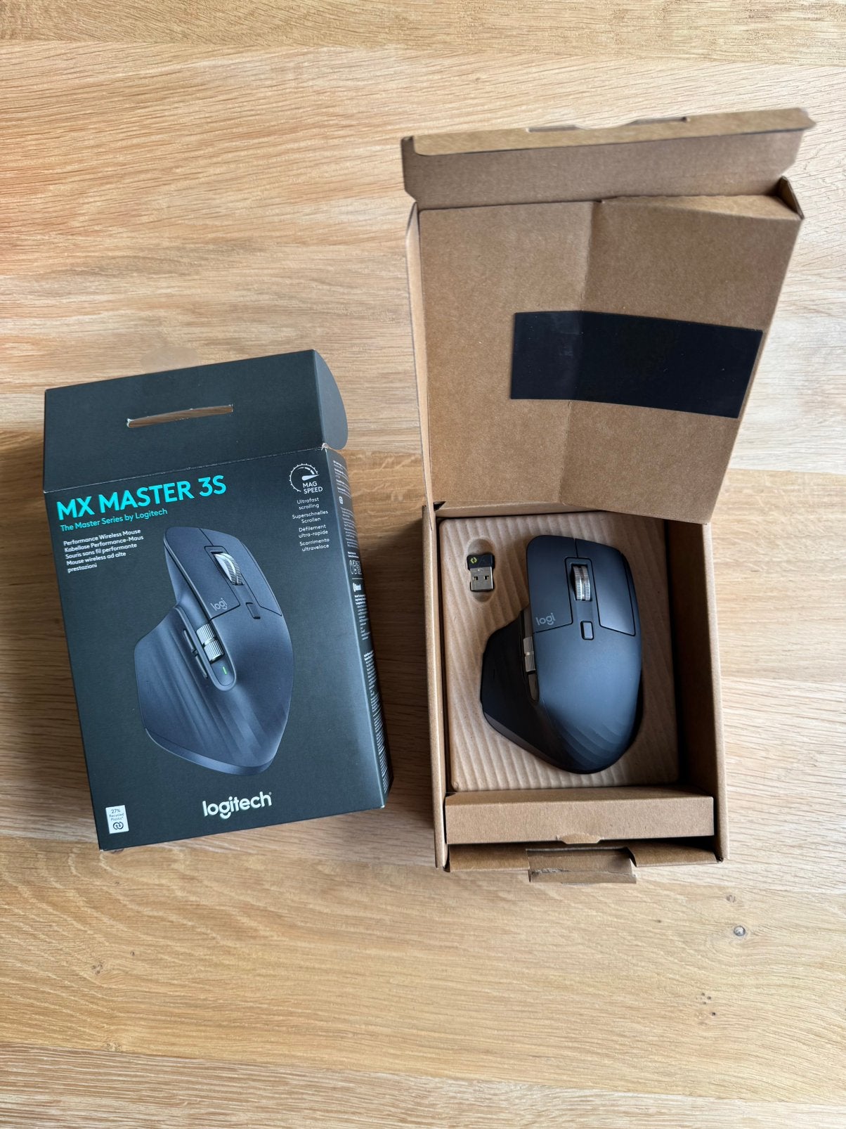 Logitech MX Master 3S | COMPLEET INCL. VERPAKKING!, Computers en Software, Rechtshandig, Muis, Ergonomisch, Ophalen of Verzenden