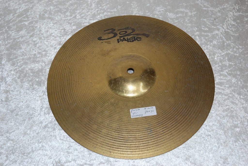 Paiste 302 hihat top bekken 740gr 14 inch  <25250927>, Gebruikt, ., Drums of Percussie, Ophalen of Verzenden