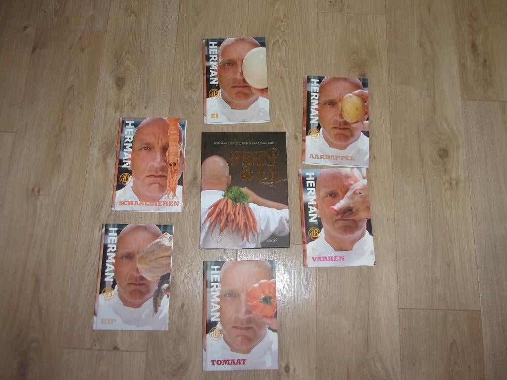 Set Kookboeken Herman Den Blijker, Ophalen, Zo goed als nieuw, Overige gebieden