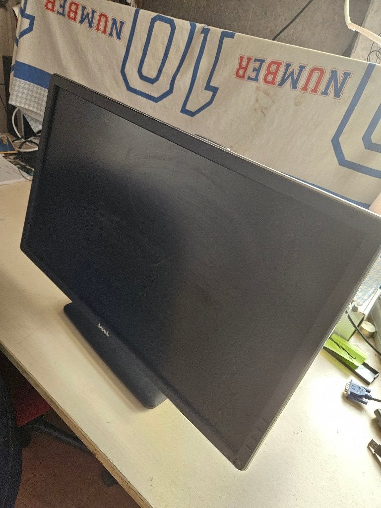 Dell monitor 24 inch, Computers en Software, Draaibaar, IPS, DisplayPort, Full HD