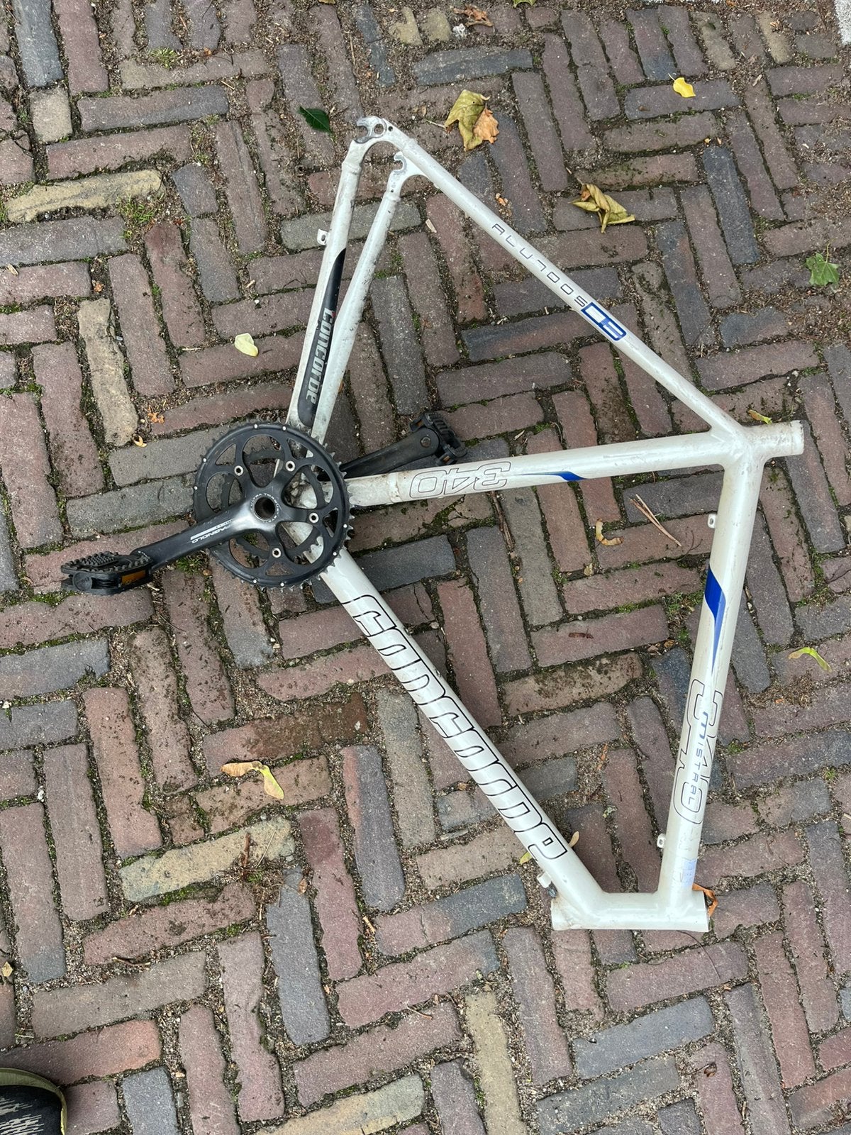 Concorde alu frame campa crank ct 60, Ophalen of Verzenden, Gebruikt, 15 tot 20 versnellingen, Overige merken