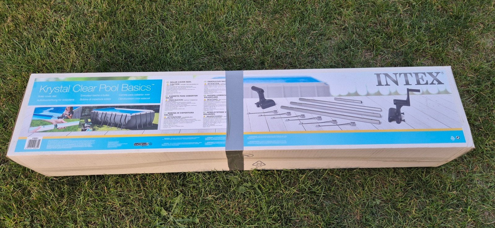 intex solar afdek noppenfolie incl af en oprol systeem, Ophalen, Vijverpomp