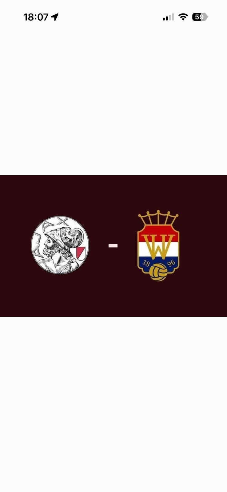 Ajax willem 2 fside, Tickets en Kaartjes, Sport | Voetbal, Eén persoon, Oktober
