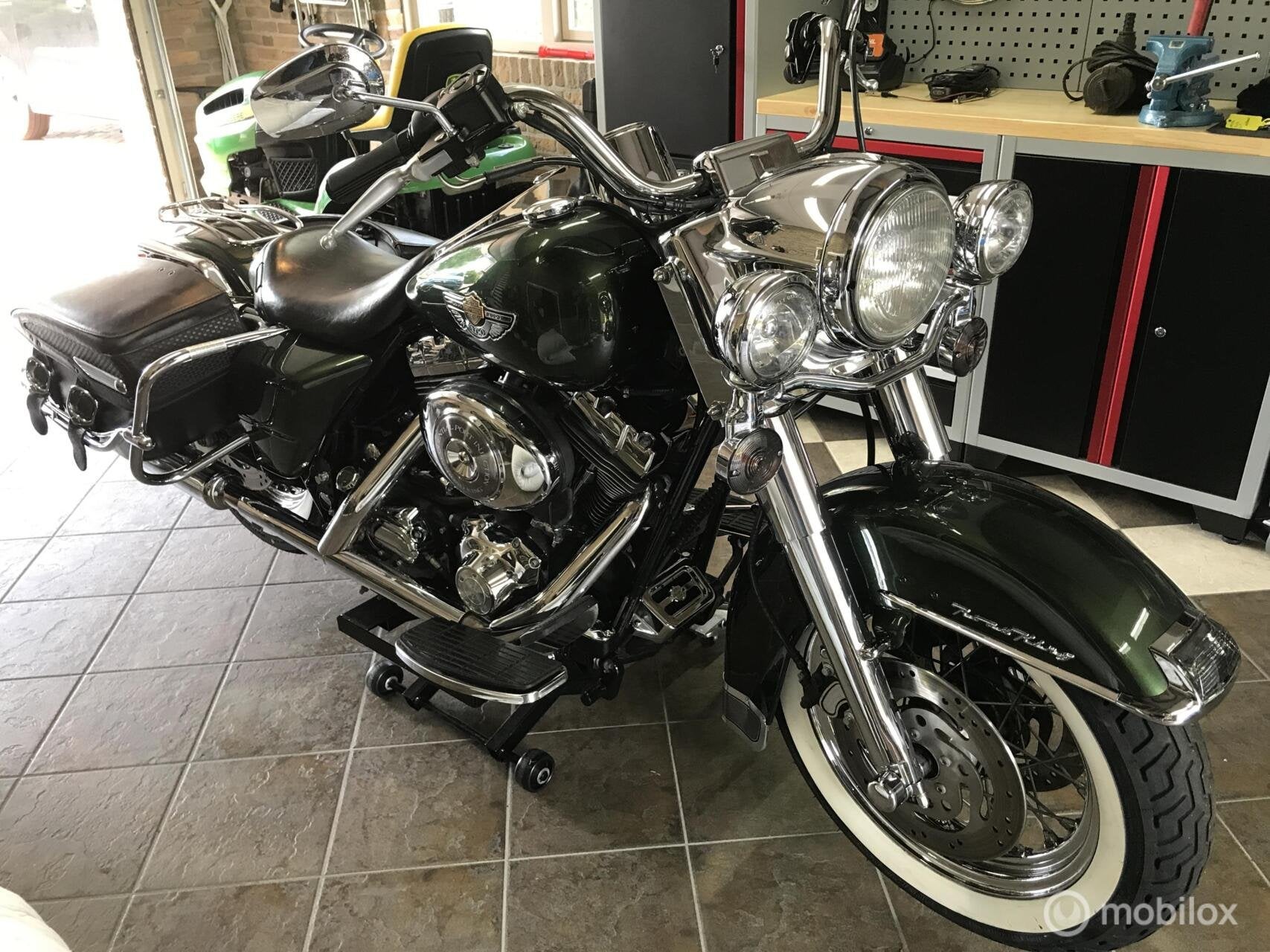 Harley Davidson 88 FLHRCI Road King Classic, 1449 cc, Toermotor, Handgeschakeld, Gebruikt