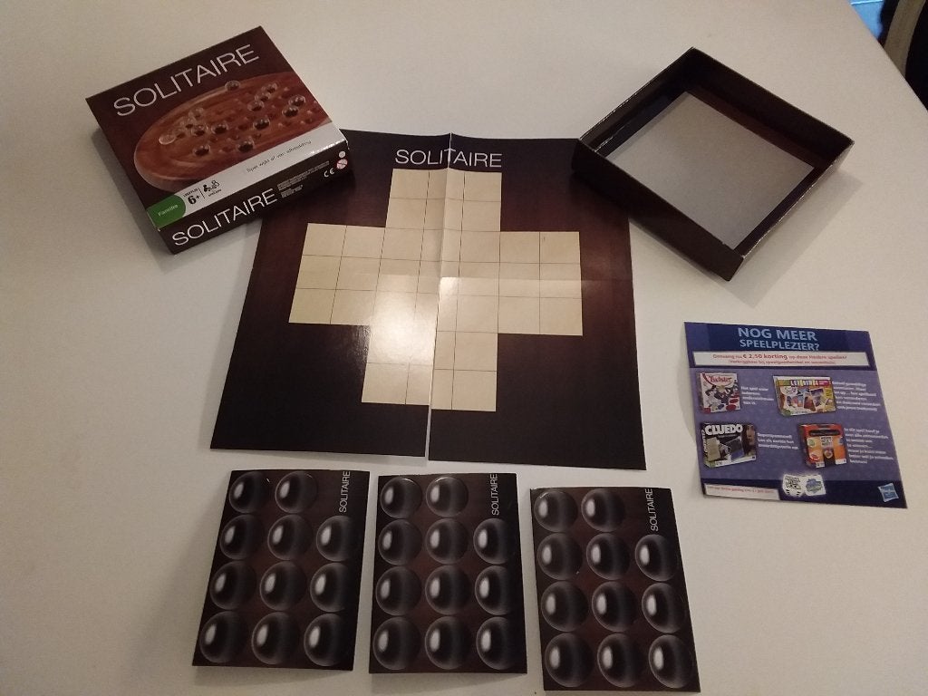 Solitaire reisspelletje - NIEUW, Ophalen, Hasbro Games, Een of twee spelers, Nieuw