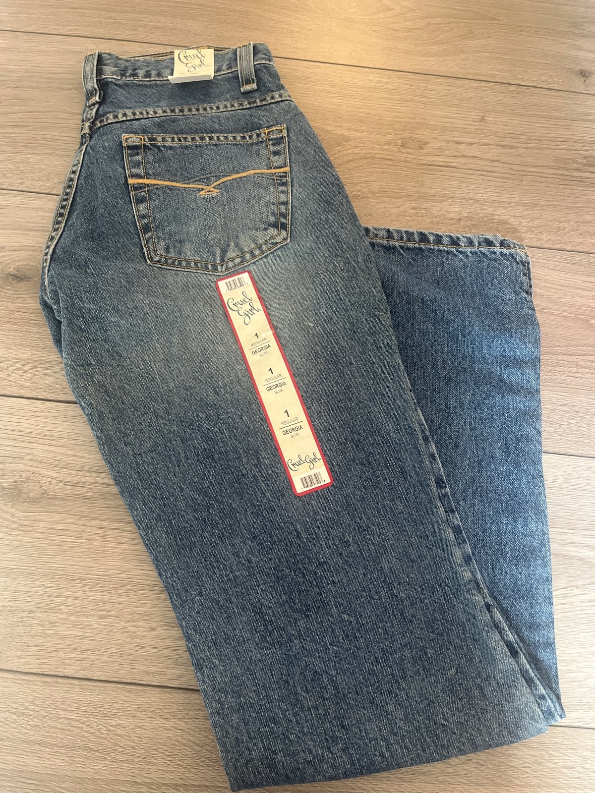 Cruel Girl western Jeans - Maat 1 Regular (W27/34), Ophalen of Verzenden, Nieuw, Blauw, W27 (confectie 34) of kleiner