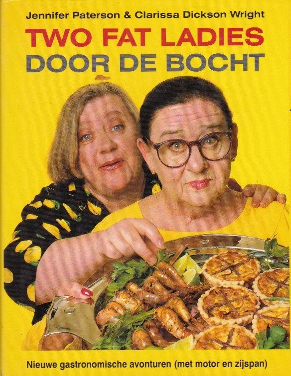 Paterson - Dickson Wright - Two fat ladies door de bocht, Boeken, Kookboeken, Zo goed als nieuw, Ophalen of Verzenden