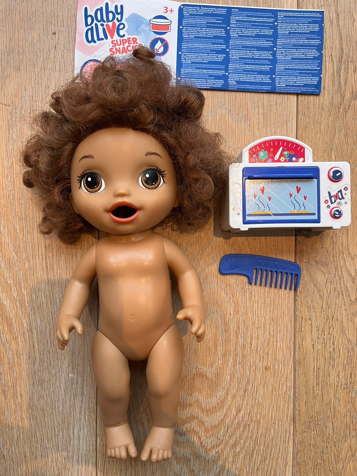 Baby Alive super snack Hasbro, Kinderen en Baby's, Speelgoed | Poppen, Ophalen of Verzenden, Gebruikt, Overige typen