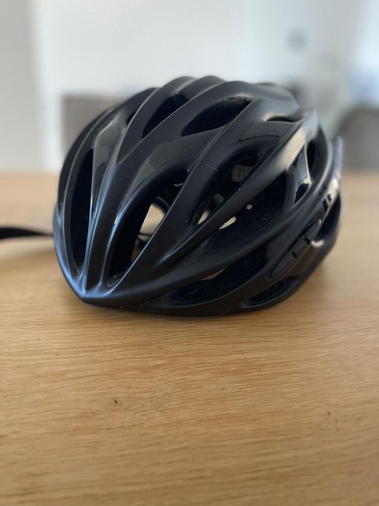 Zwarte Kask fietshelm, maat M, Ophalen of Verzenden, Zo goed als nieuw, M, Heer of Dame