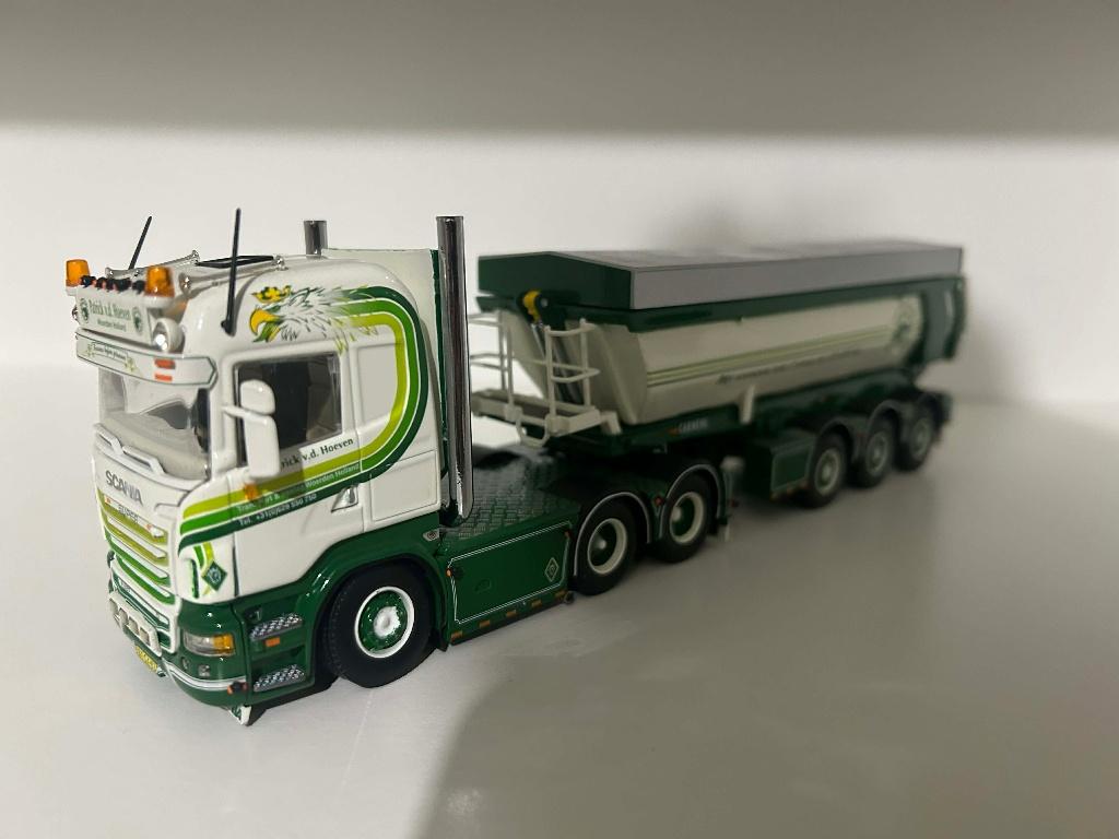 Tekno Scania Patrick VD Hoeven, Hobby en Vrije tijd, Modelauto's | 1:50, Ophalen of Verzenden, Zo goed als nieuw, Bus of Vrachtwagen