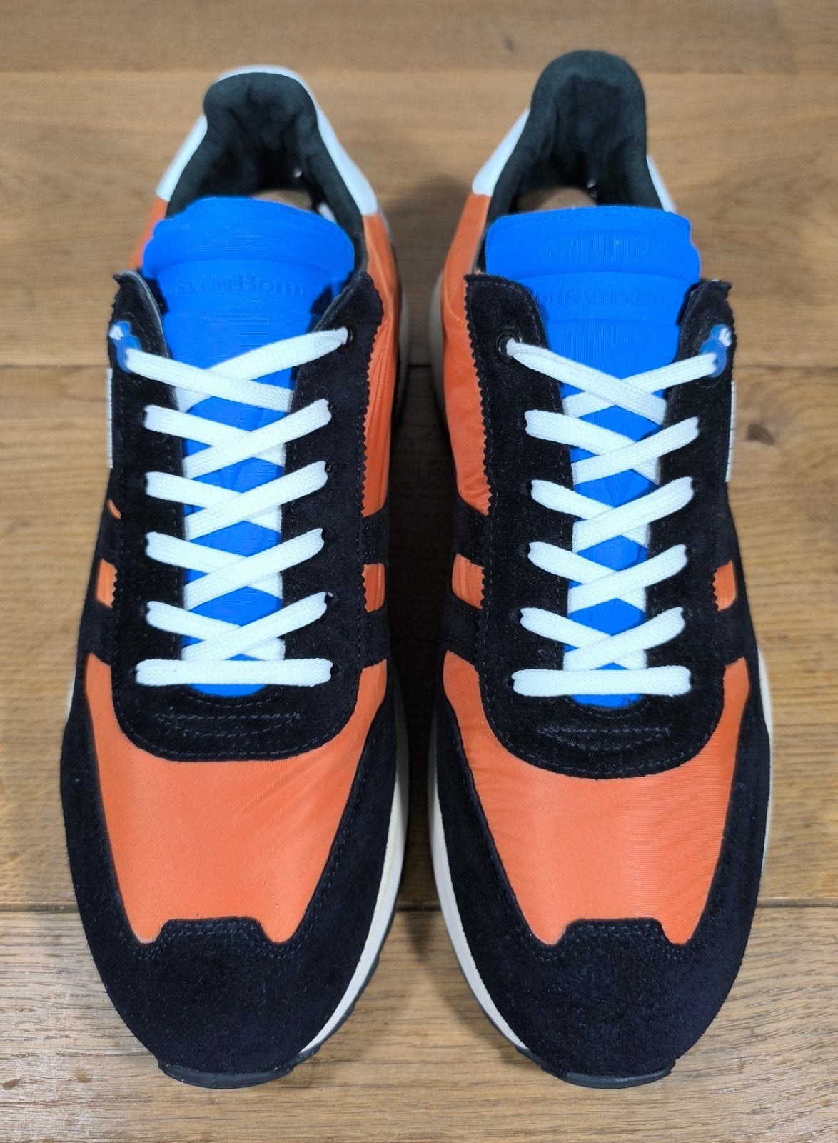 Floris van Bommel herenschoenen maat 9 / 43, Ophalen, Zwart, Floris van Bommel, Sneakers of Gympen