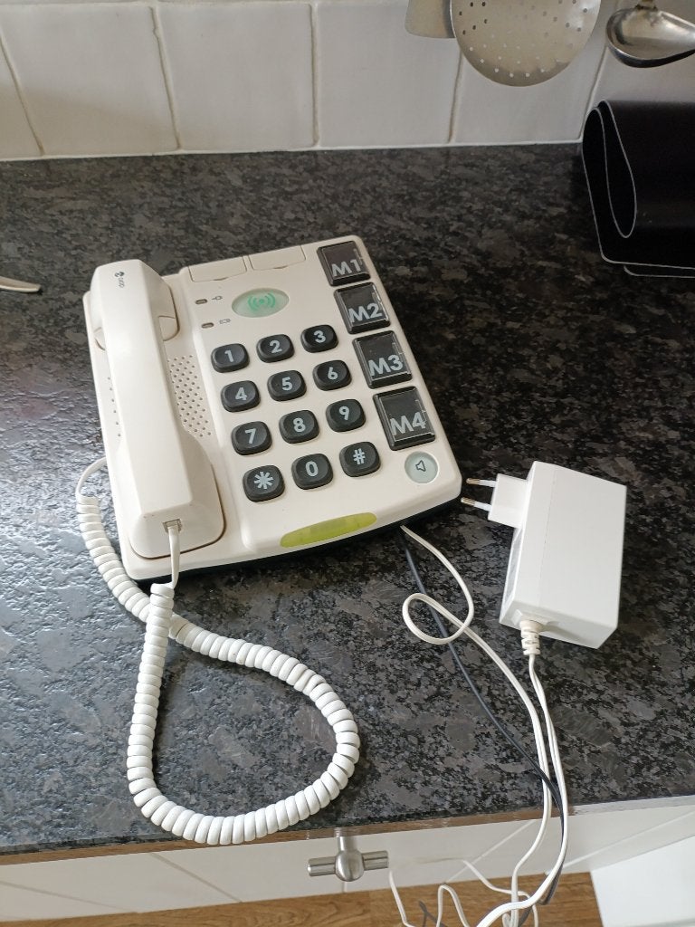 Senioren telefoon, Ophalen of Verzenden, Gebruikt, 1 handset