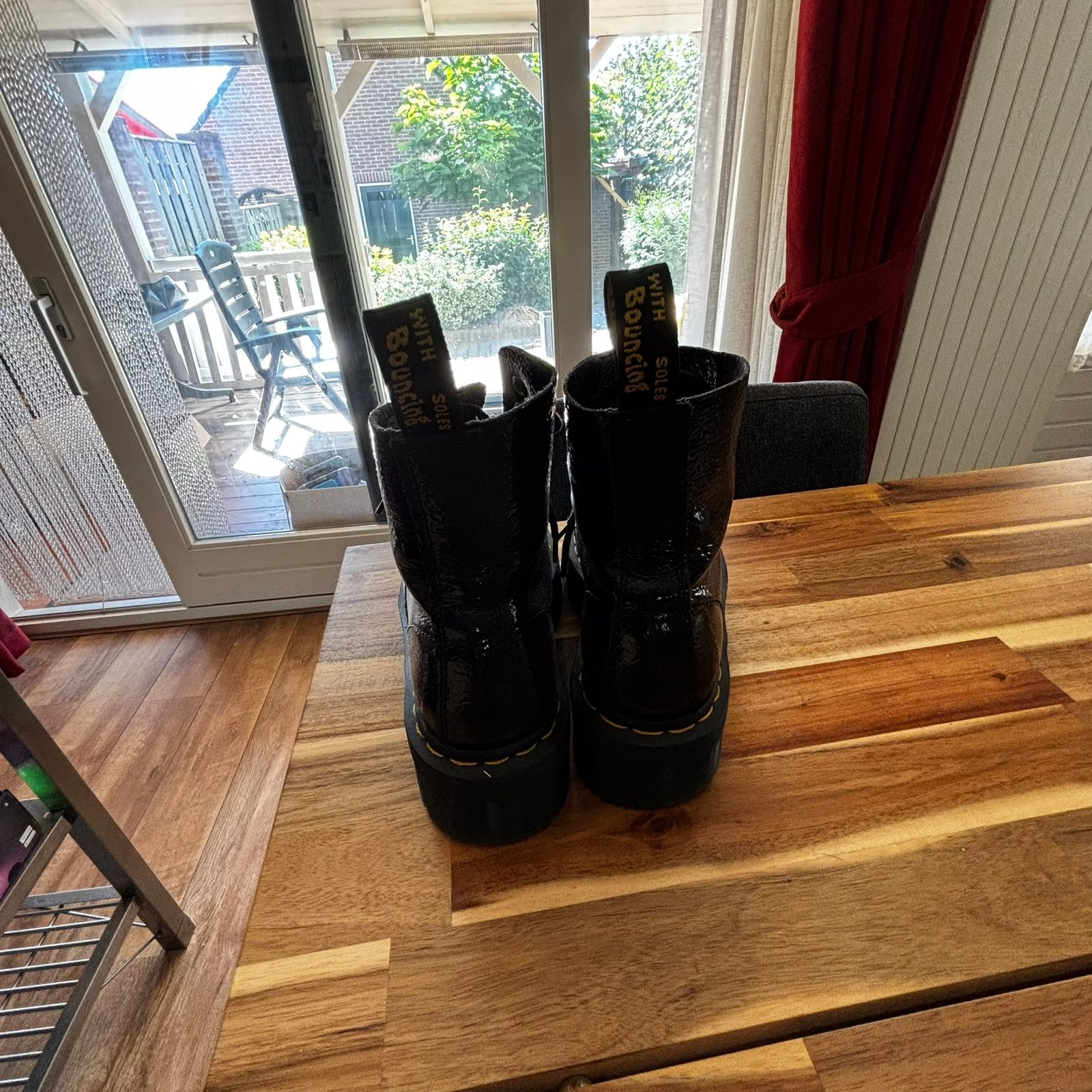 Dr. Martens black boots as new, size 37EU., Ophalen, Zo goed als nieuw