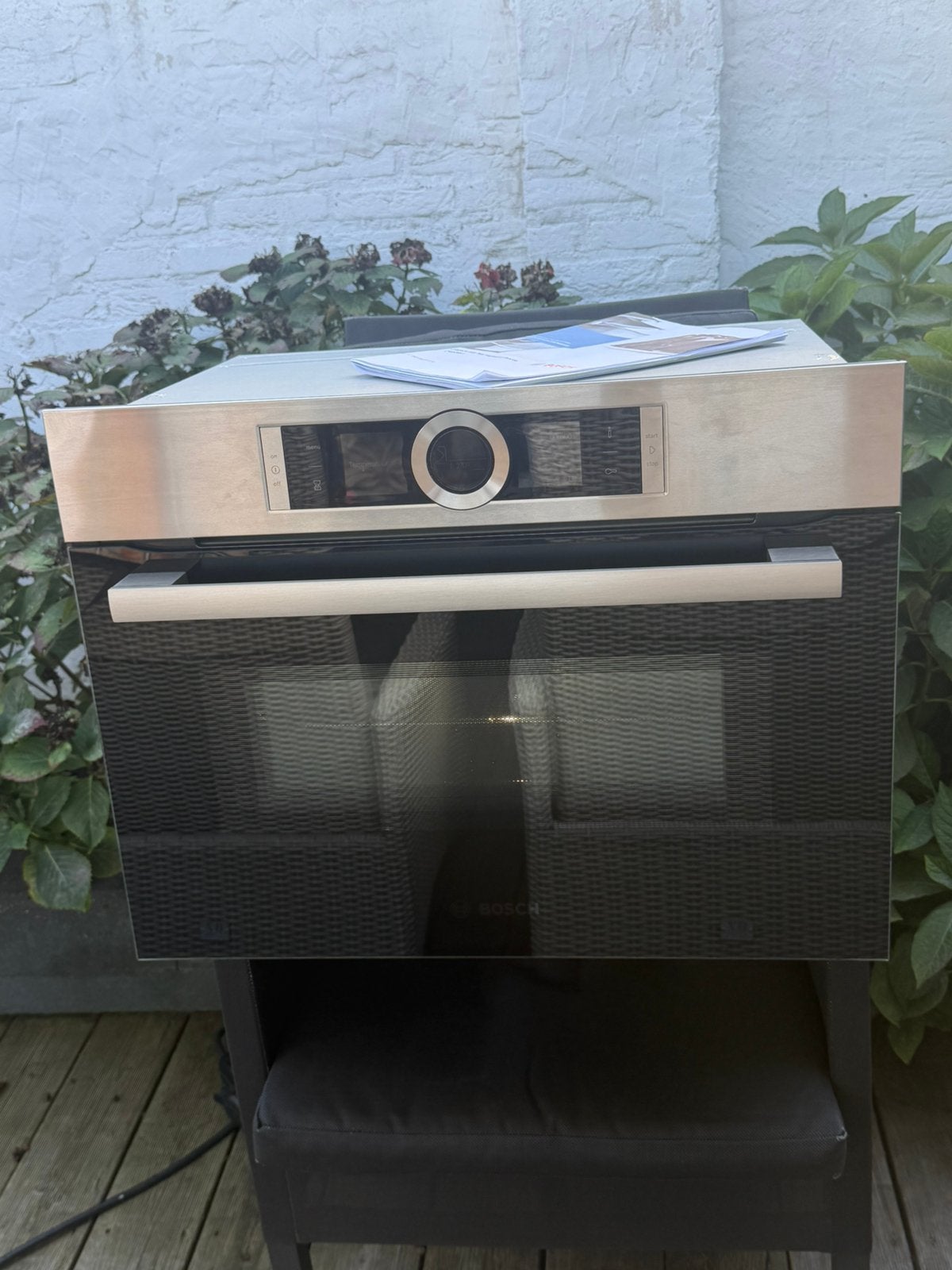 Bosch combimagnetron Serie 8 CMG636B.1, Witgoed en Apparatuur, Combimagnetron, Ophalen of Verzenden, Zo goed als nieuw, Inbouw