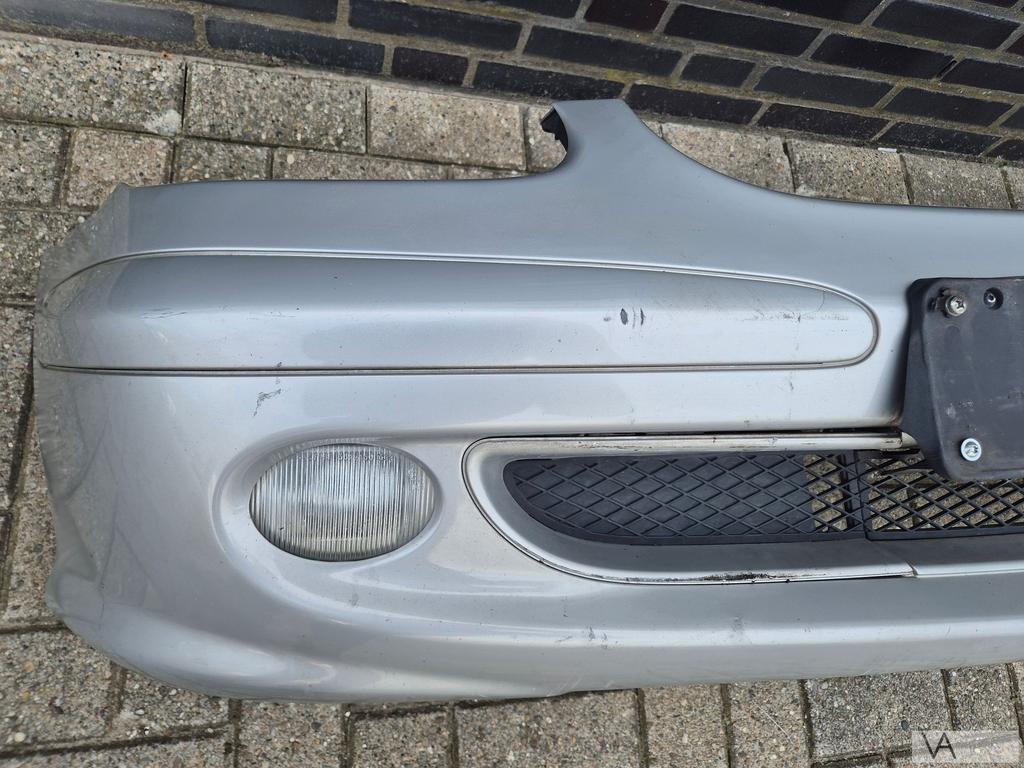 Voorbumper voor Mercedes SLK R170 facelift zilver met lampen, Gebruikt, -, Voor, Ophalen of Verzenden