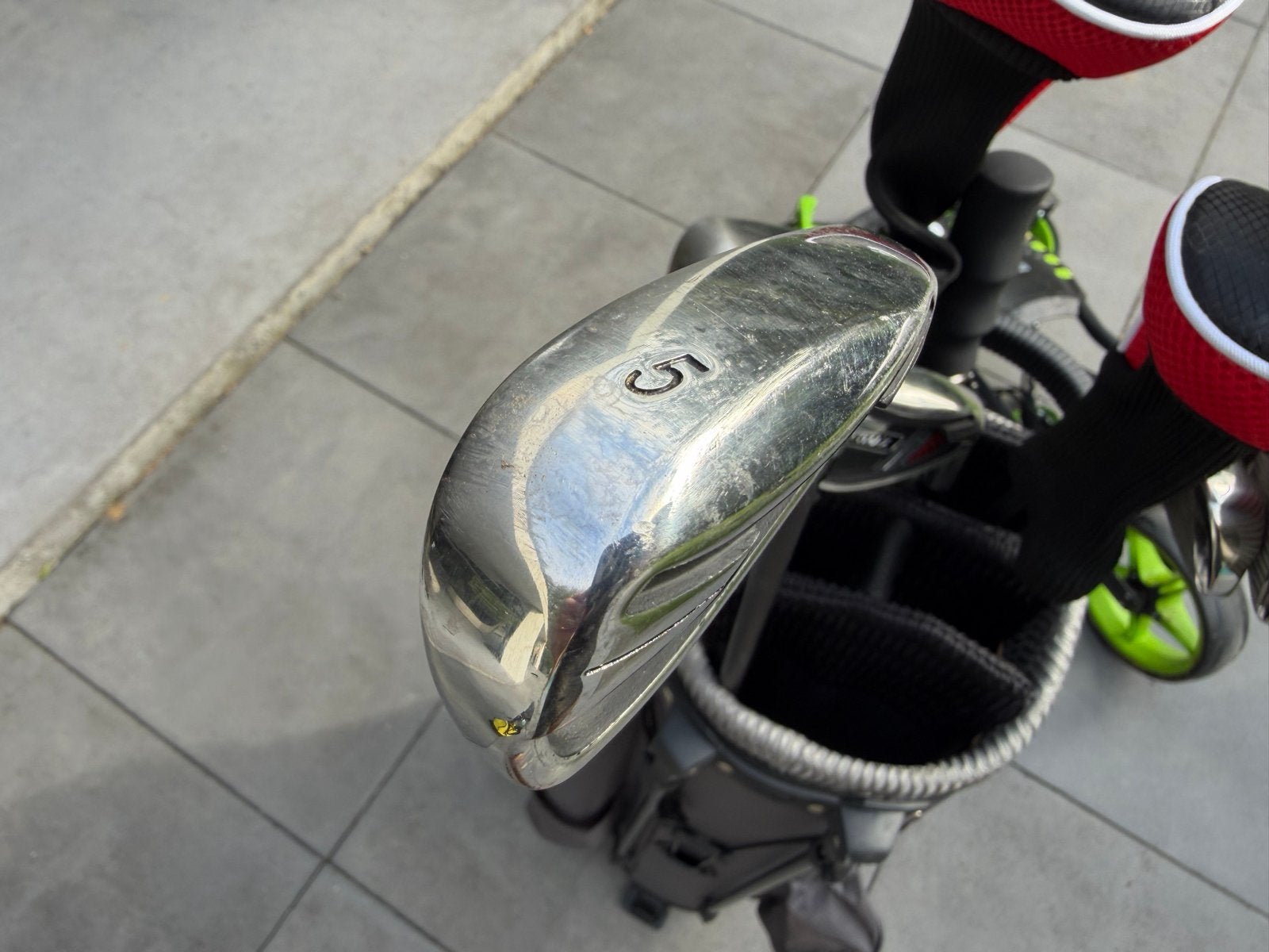 Foto 9 van Complete golfset met tas en trolley - Skymaster