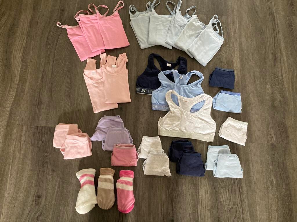 Pakket ondergoed hemd/onderbroek kind meisje maat 134/140, Ophalen of Verzenden, Zo goed als nieuw, Meisje, Nacht- of Onderkleding