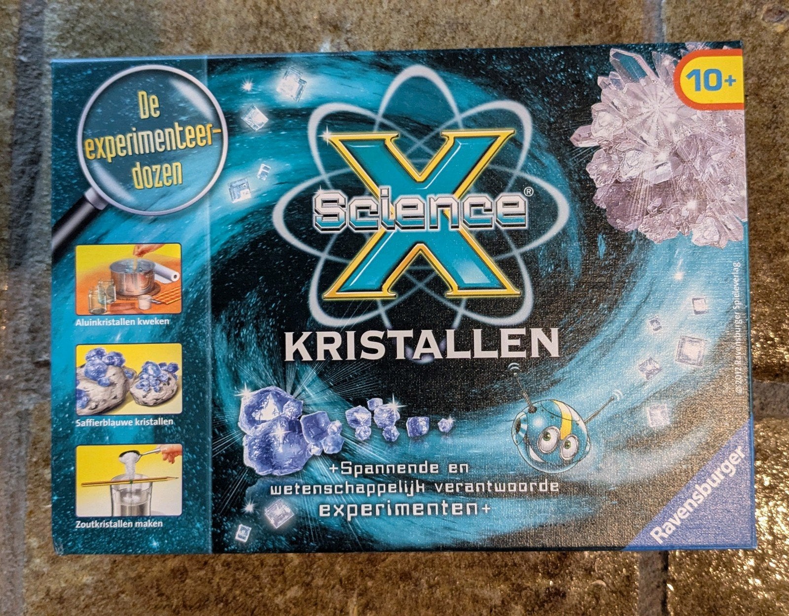 Ravensburger Science X Kristallen Experimenteerset, Ophalen of Verzenden, Zo goed als nieuw, Knutselen