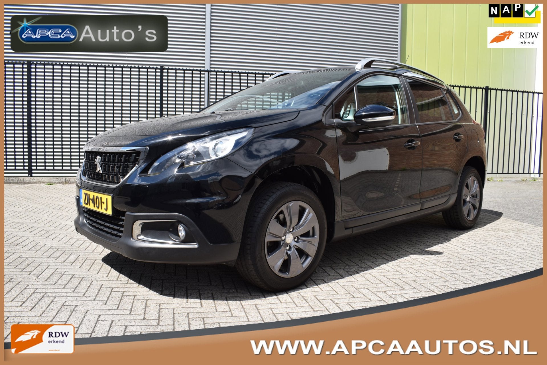 Peugeot 2008 1.2 PureTech Blue Lion NW DBriem 12 mnd GARANTI, Auto's, Voorwielaandrijving, Dealer onderhouden, Euro 6, 1199 cc