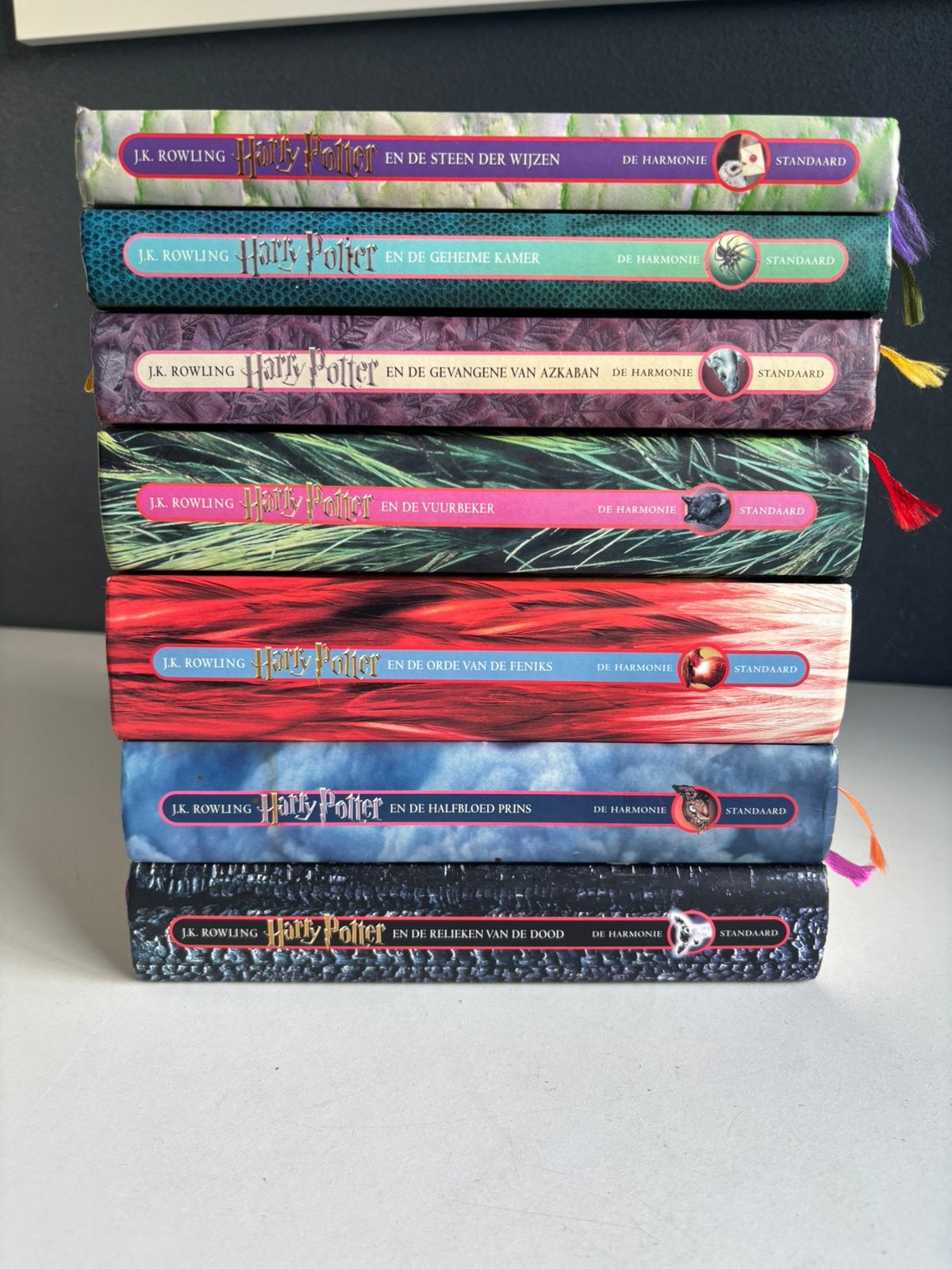 Harry Potter volledige boeken reeks hardcover (deel 1 t/m 7)