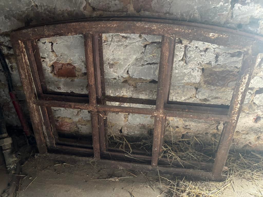 Stalramen (3 stuks), Doe-het-zelf en Verbouw, Glas en Ramen, Ophalen, Zo goed als nieuw, Overige typen, Minder dan 80 cm
