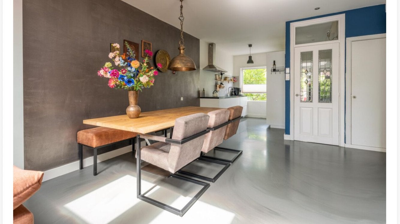 Comfortabele Eettafel Stoelen en Zitbankje in 4 Kleuren, Huis en Inrichting, Ophalen, Overige kleuren, Drie, Nieuw