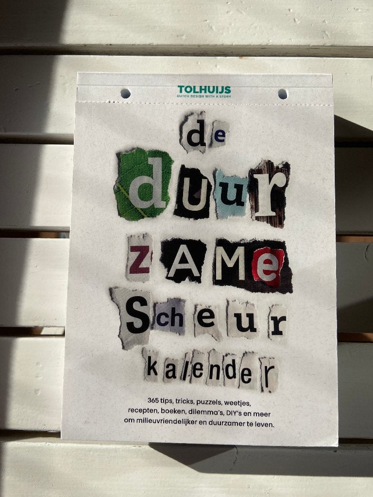 Duurzame Scheurkalender Tolhuijs, Ophalen of Verzenden, Dagkalender, Nieuw