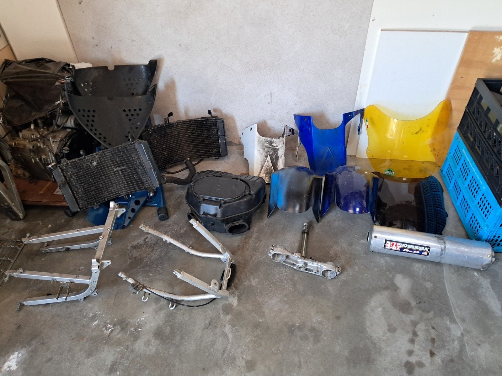 Suzuki GSX-R 750 SRAD onderdelen en Motorblok., Ophalen of Verzenden, Gebruikt