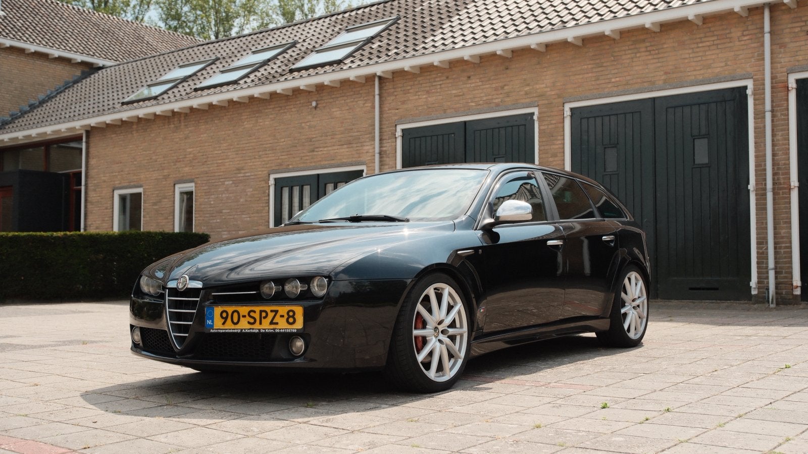 Alfa Romeo 159 1.9 Jtdm 16V TI SW- Zwart - CARPLAY, Auto's, Alfa Romeo, Particulier, Diesel, C, Stationwagon, Handgeschakeld, Geïmporteerd