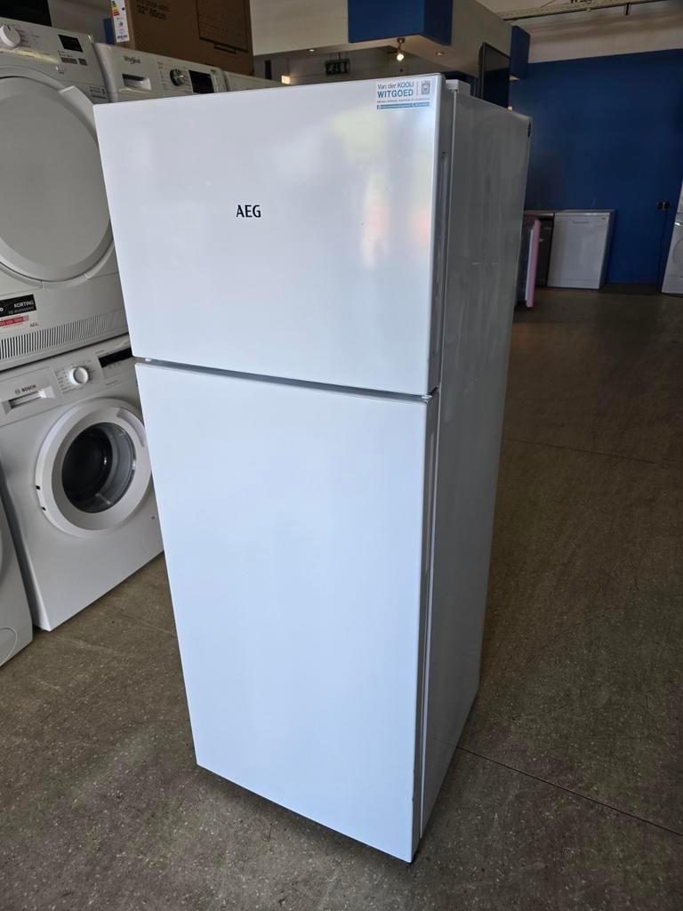 AEG koelvriescombinatie | ZGAN! | Garantie & Gratis thuis ✅️, Jirnsum, 200 liter of meer, Met aparte vriezer, Zo goed als nieuw