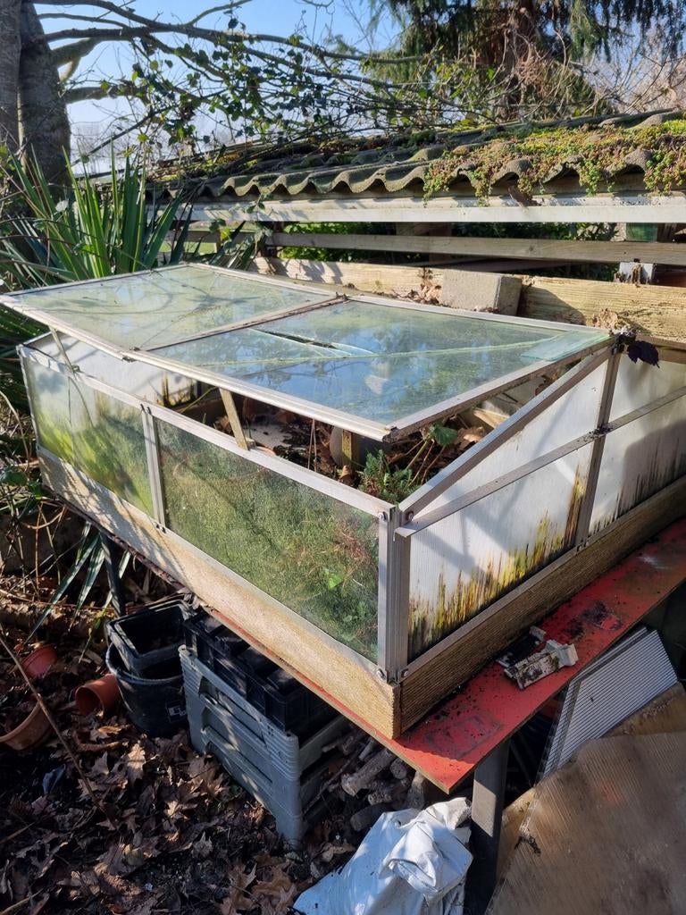 Kweekkastje, Tuin en Terras, Kassen, Aluminium, Ophalen