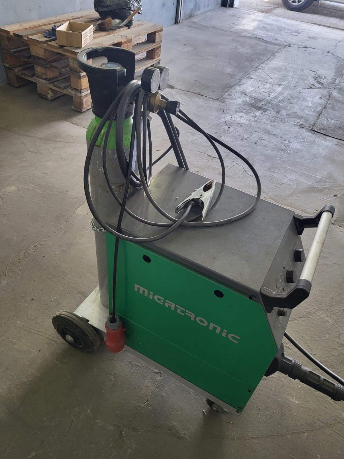 Migatronic Automig 273 Lasapparaat (MIG/MAG), Ophalen, Gebruikt, 250 ampère of meer, Co2