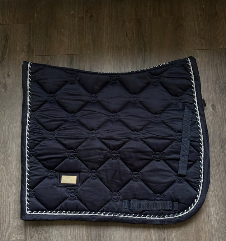 Equestrian stockholm full blauw, Full (L), Gebruikt, Dressuurdekje, Equestrian Stockholm