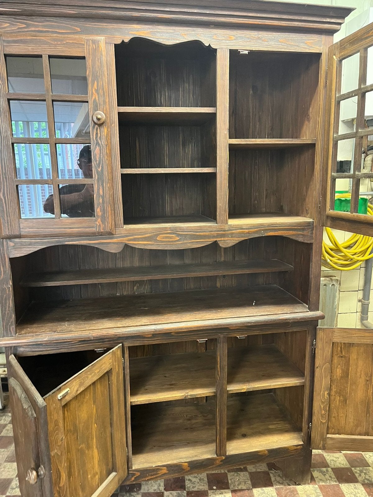 Mooie antieke buffetkast, Huis en Inrichting, Kasten | Buffetkasten, Ophalen, Gebruikt, 100 tot 150 cm, 150 tot 200 cm