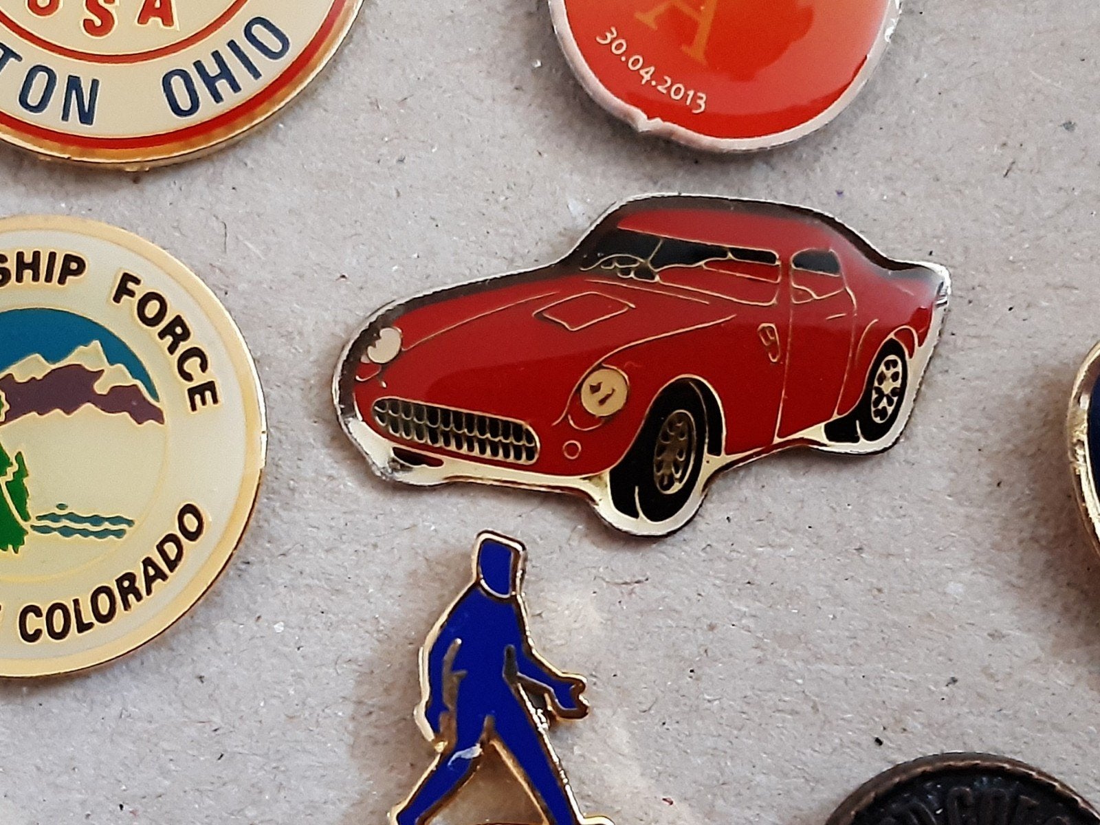 Pin auto ( 3), Ophalen of Verzenden, Nieuw, Transport, Speldje of Pin