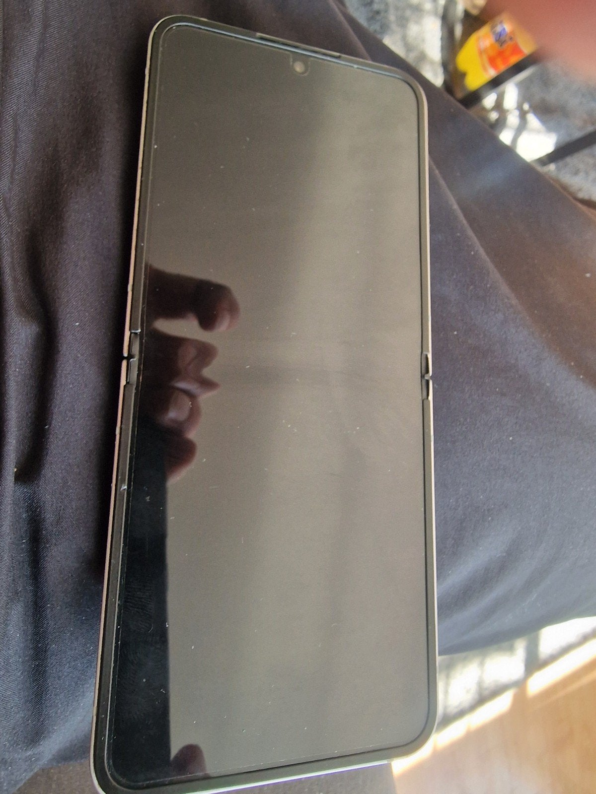 Samsung telefoon, Telecommunicatie, Mobiele telefoons | Samsung, Zwart, Ophalen of Verzenden, Zo goed als nieuw, Galaxy Fold