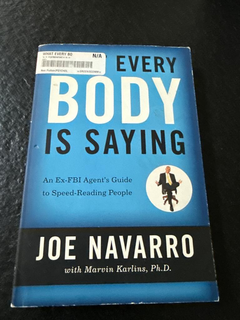 Every Body is Saying: Lichaamstaal door FBI-agent Navarro, Ophalen of Verzenden, Gelezen, Amerika