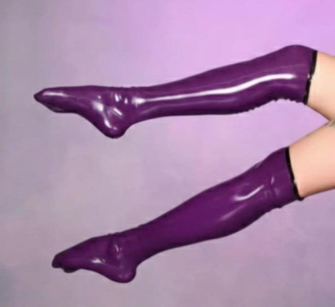 Latex kousen, tm 2XL 
Maat XXS tm 2XL
Diverse kleuren

Kijk, Kleding | Dames, Ophalen of Verzenden, Nieuw, Sokken en Kniesokken
