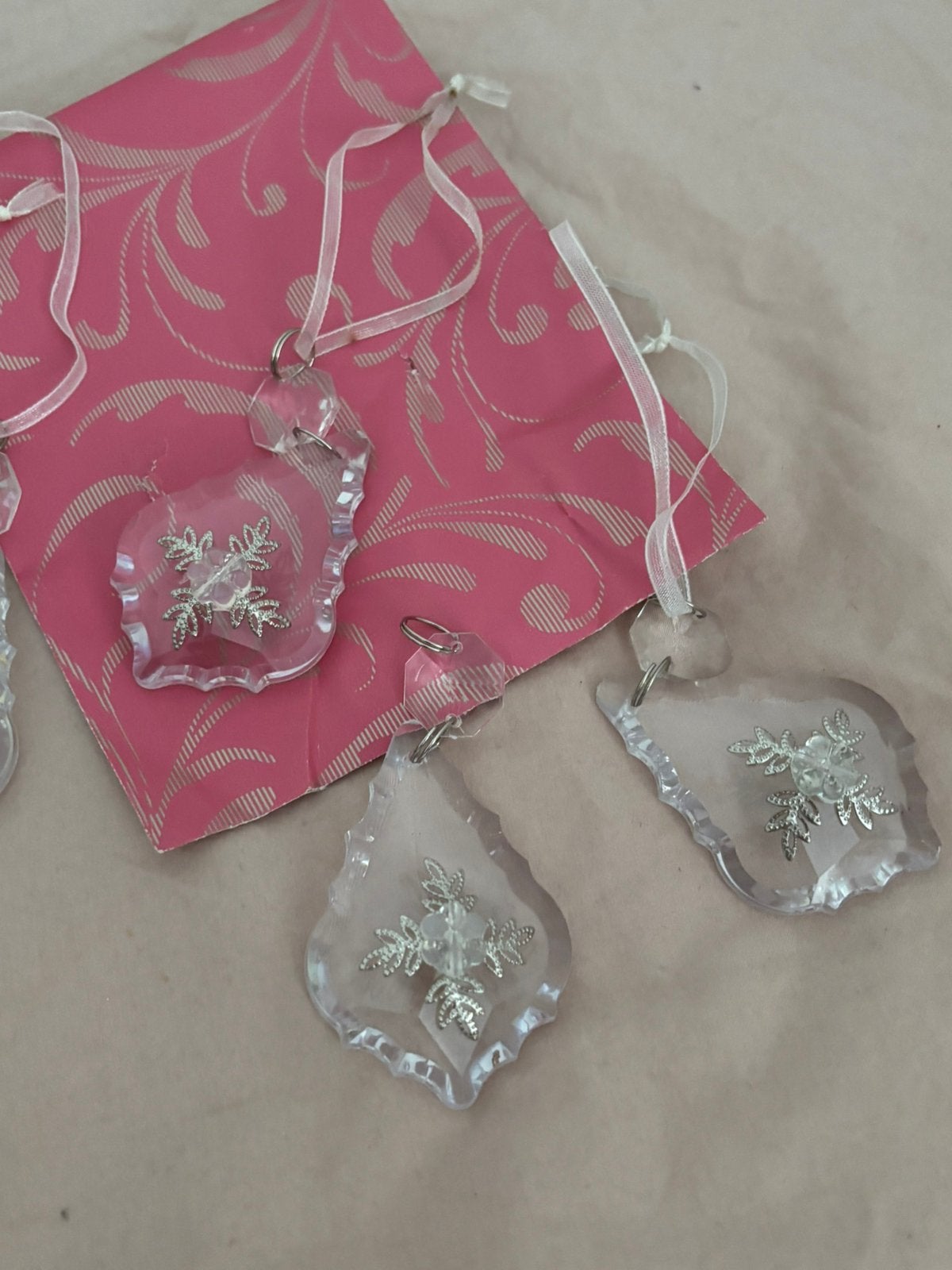 4 kerst ballen/ hangers, Ophalen of Verzenden, Nieuw