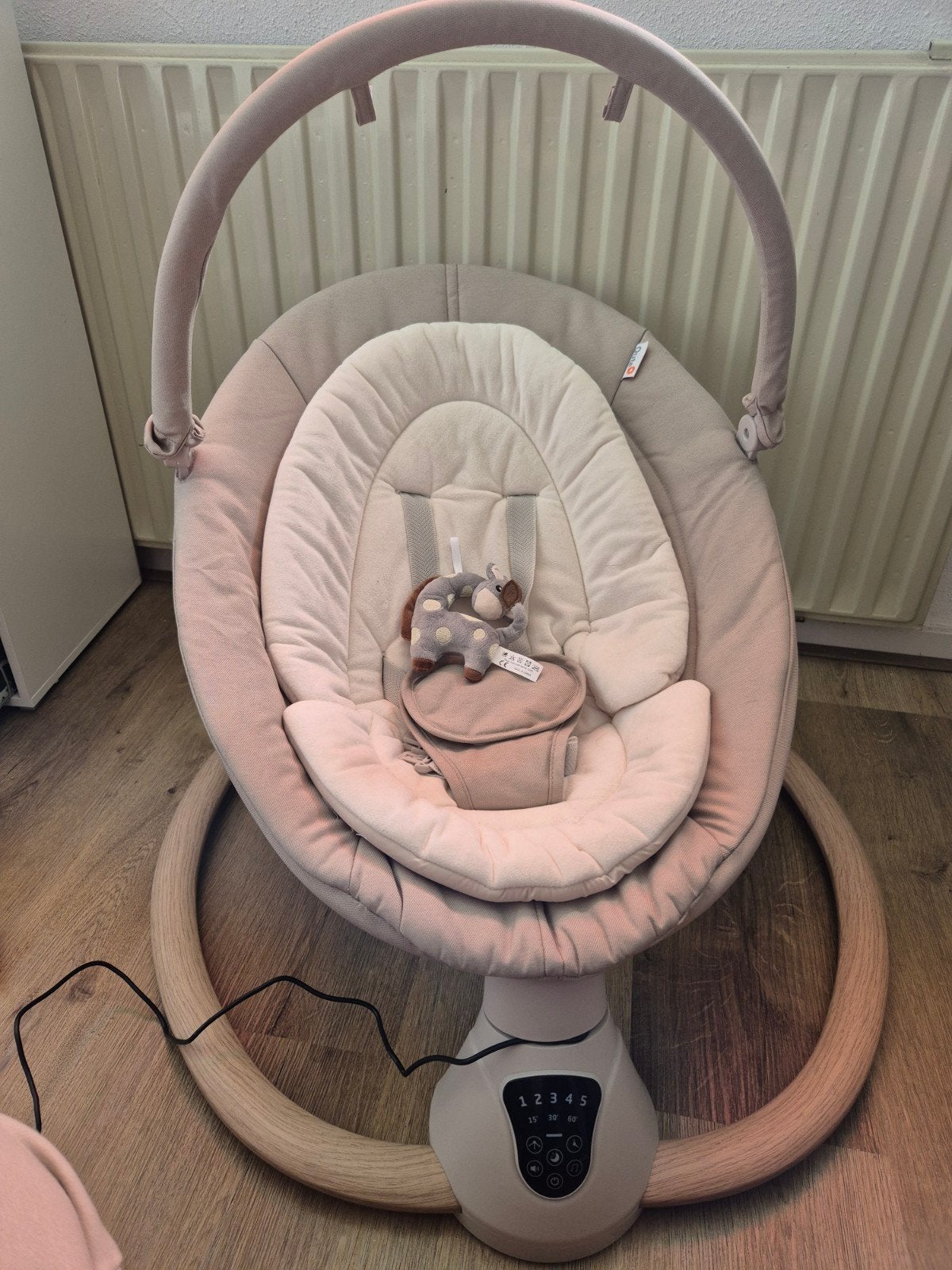 Comfortabele baby schommelstoel met muziek en timer, Ophalen of Verzenden