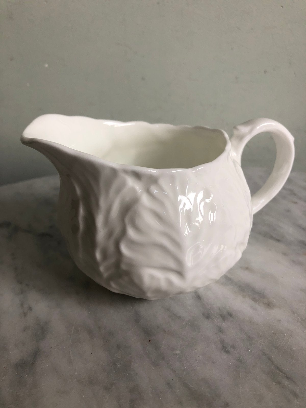 Nieuw Wedgwood Countryware melkan cabbag leaf, bone china, Kan, Nieuw, Ophalen of Verzenden, Wedgwood