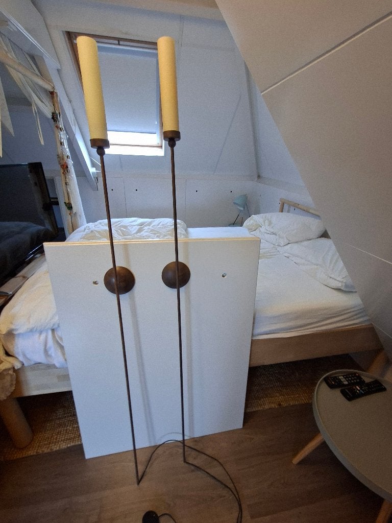 Wandlamp, Ophalen, Glas, Wandlamp, Gebruikt
