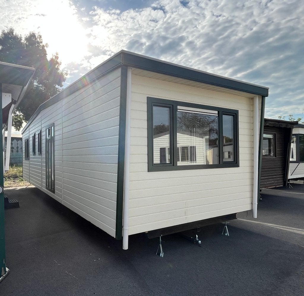Duocar chalet 2 slpk dubbel glas en CV, inclusief transport, Tot en met 4