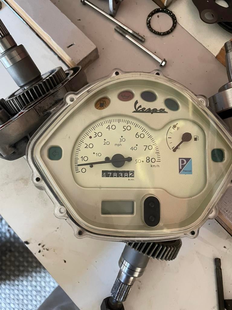 Teller unit vespa 30,-, Ophalen of Verzenden, Gebruikt, Overige typen, Vespa