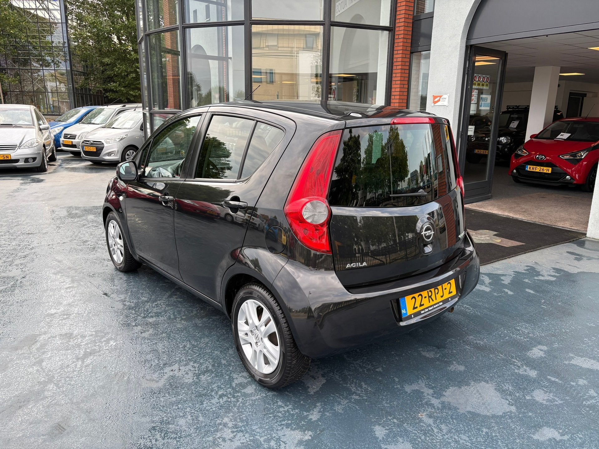 Opel Agila 1.2 Edition KOUDE AIRCO LMV, Voorwielaandrijving, 4 cilinders, 965 kg, Zwart