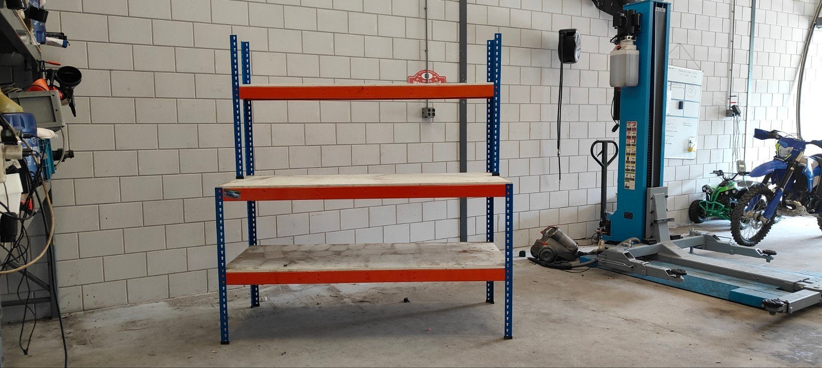 Werkbank, inpaktafel, werktafel, Ophalen, Gebruikt, 170 cm of meer