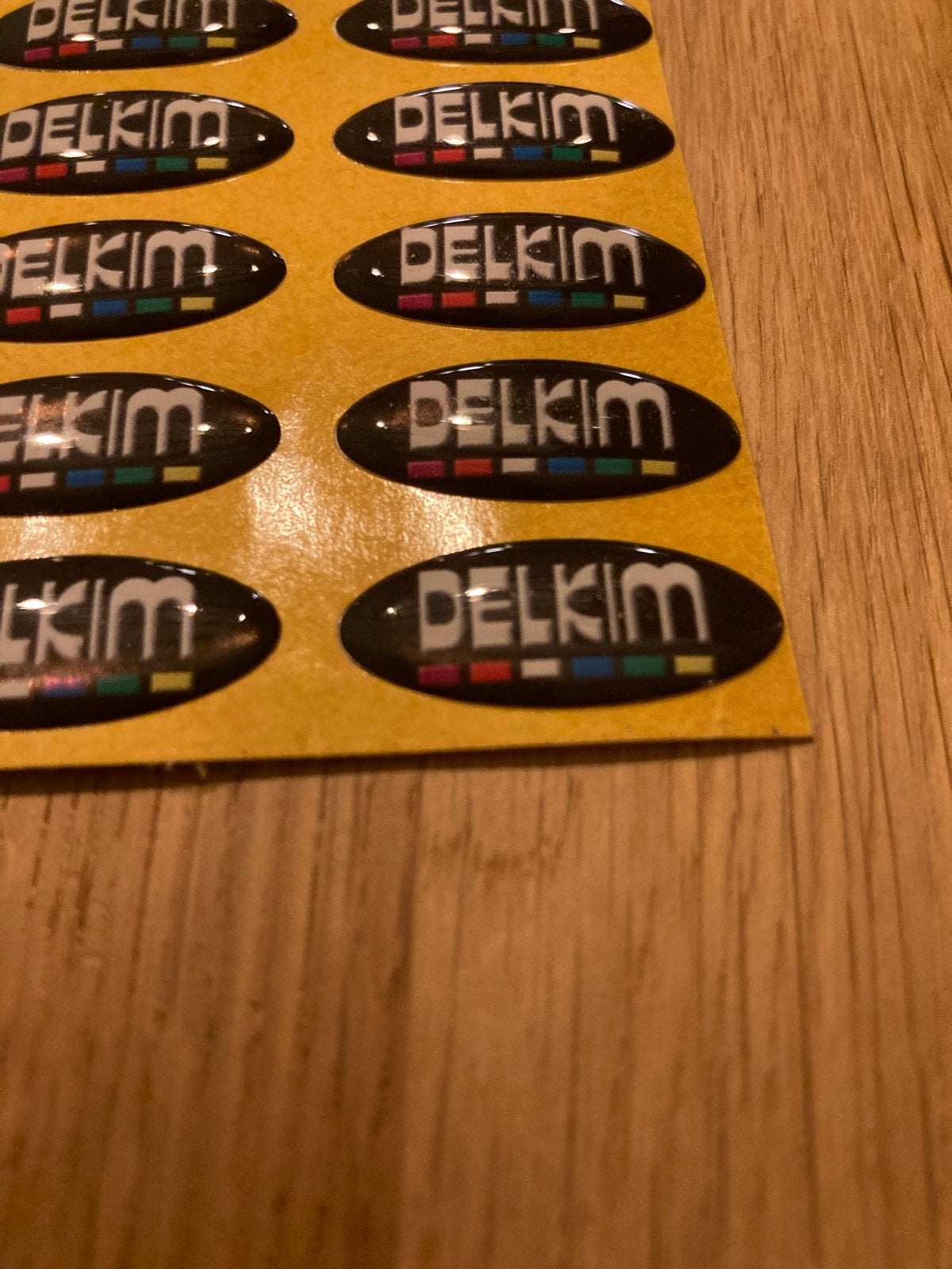 Delkim stickers / logo voor de TXI serie, Ophalen of Verzenden, Nieuw, Overige typen