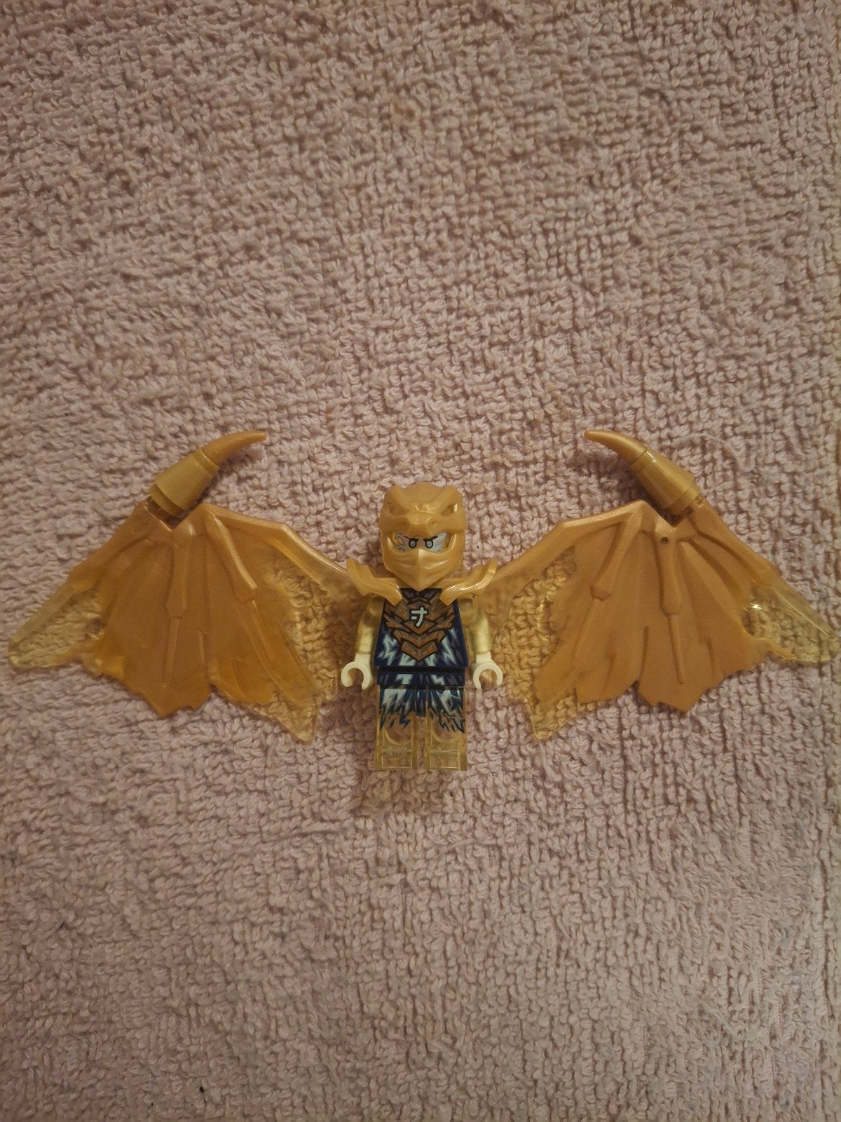 LEGO Ninjago Gouden Draak Jay Minifiguur njo0755, Ophalen of Verzenden, Gebruikt, Jongen of Meisje