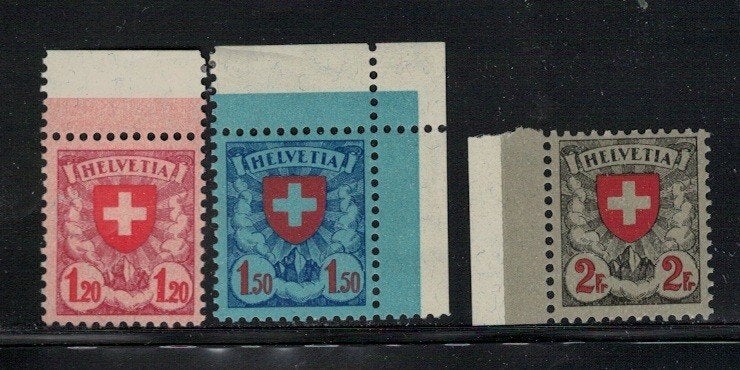 Z113 Zwitserland 195/97 postfris, Verzenden, Postfris