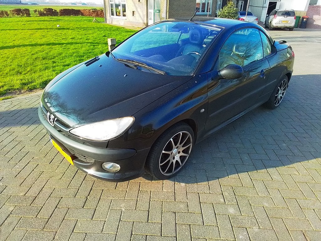 ZWARTE VOORBUMPER PEUGEOT 206, Niet ingevuld, Gebruikt, Voor, Niet ingevuld